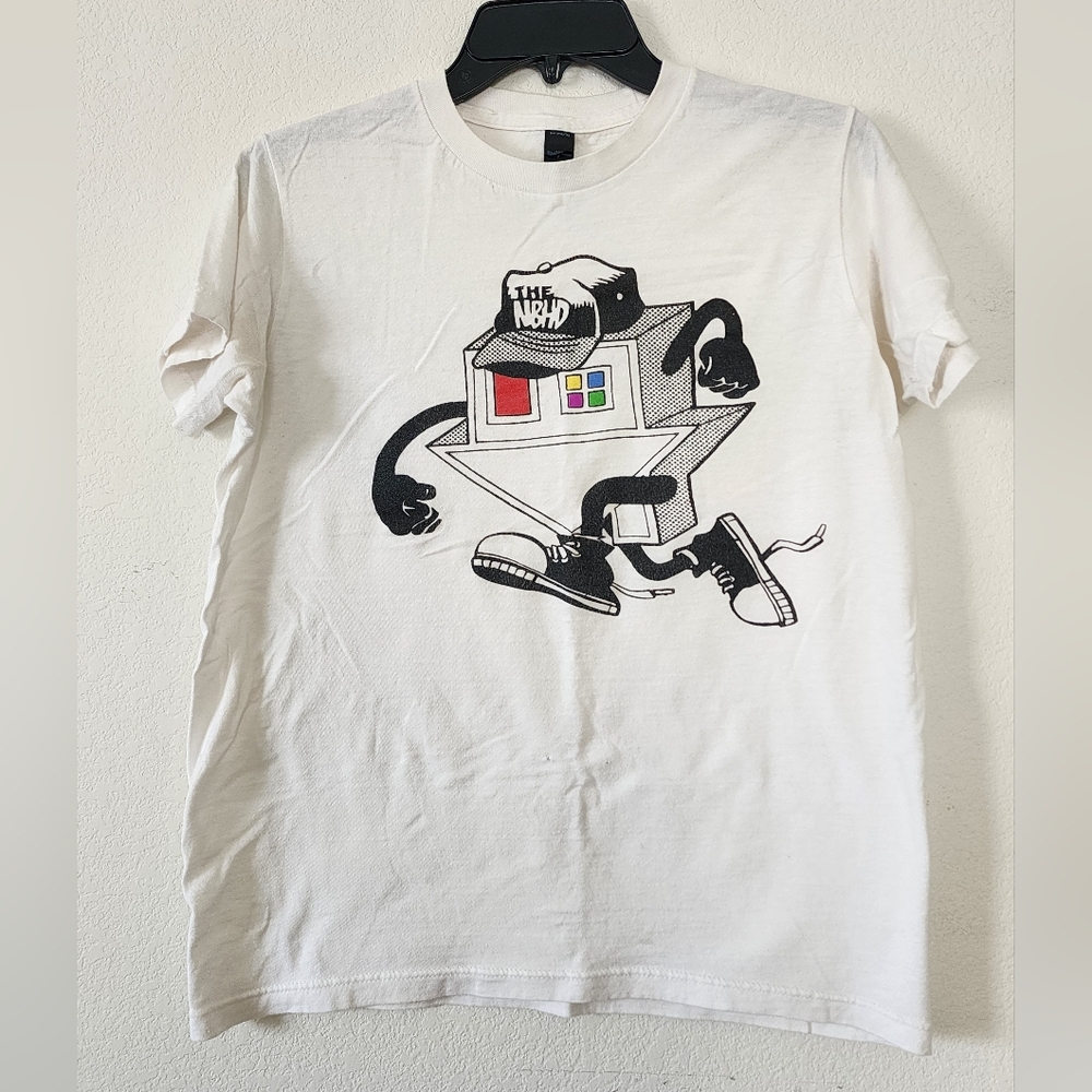Tultex The Neighborhood Band Cotton Short Sleeve Tee Size Junior's Small